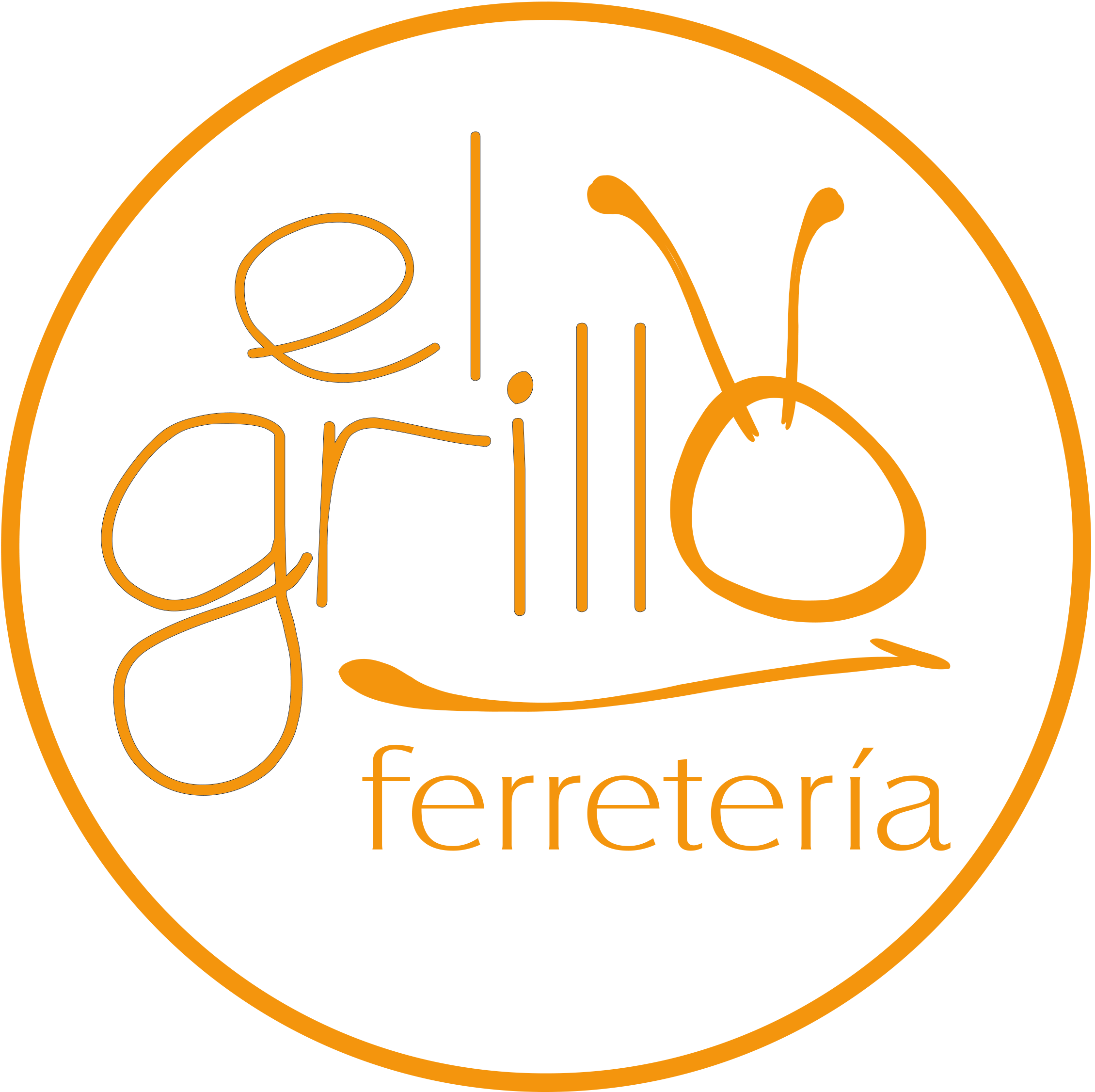 Ferretería de La Plata El Grillo Logo